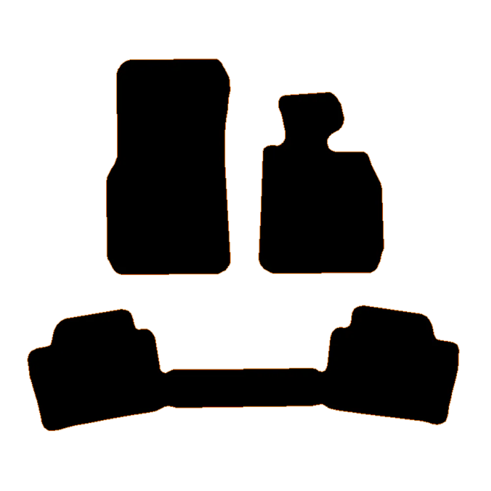 BMW 3 Series 2012 to 2019 F30/F31 with 1 piece rear mat Car Mats