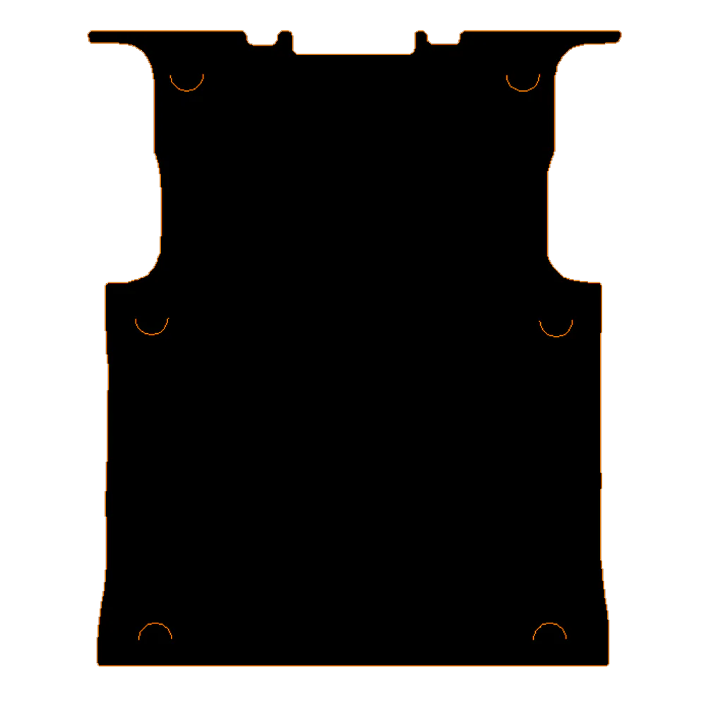 Ford Transit 2014 to 2016 SWB Van rear floor