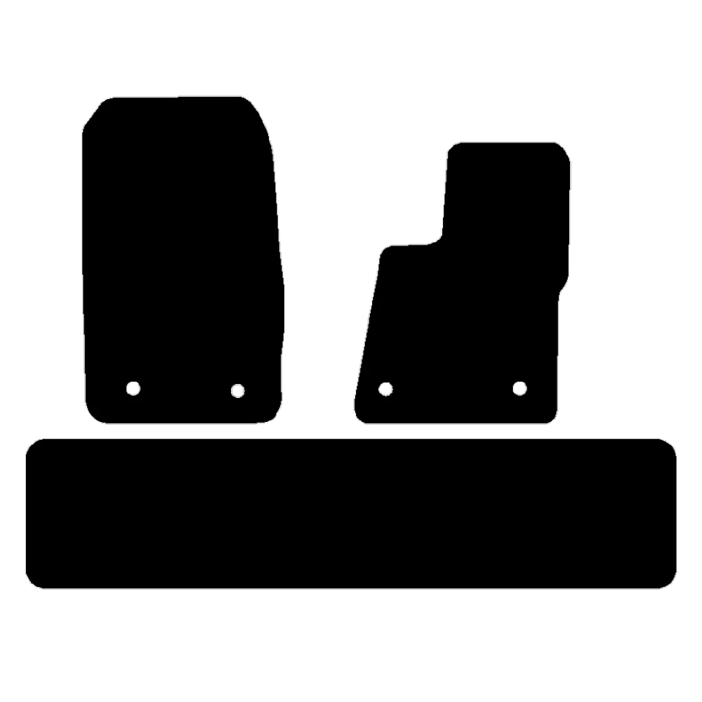 Ford Transit Custom 2020 to 2023 Crew Cab Automatic Van Car Mats