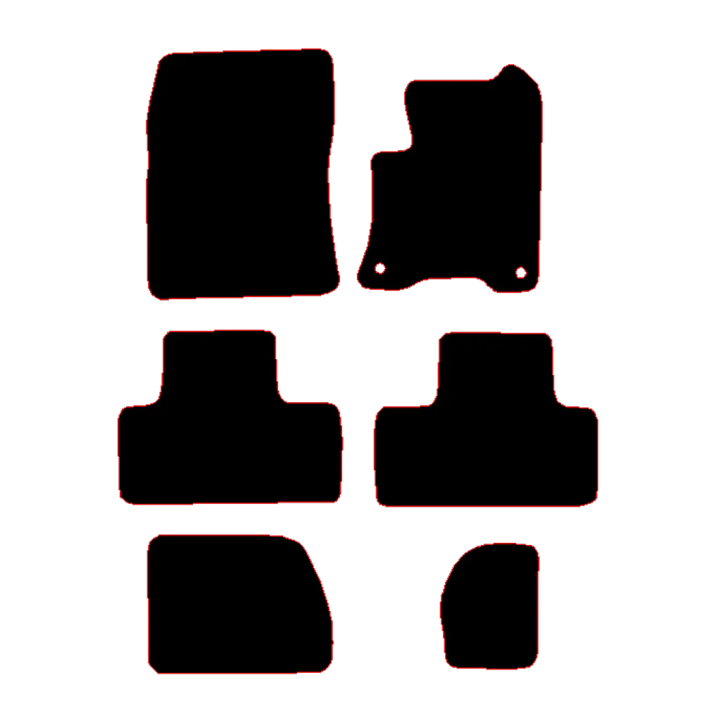 Mercedes EQB 2021 to Current Car Mats