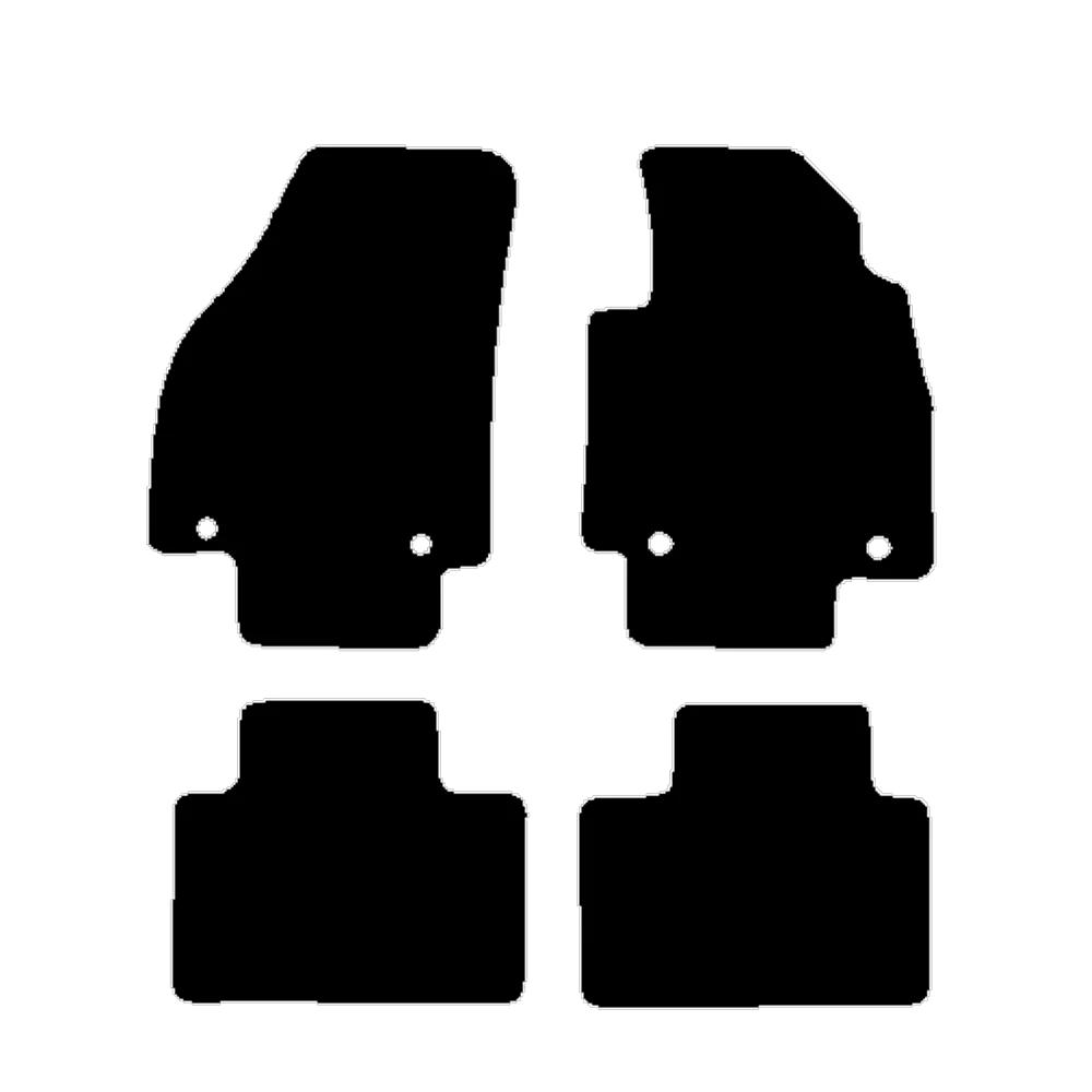 MG ZS 2024 to Current Hybrid 310mm drivers clip spacing Car Mats