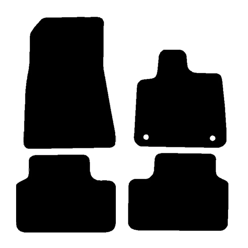 Volvo EX40 2024 No clips required in the passenger mat Car Mats