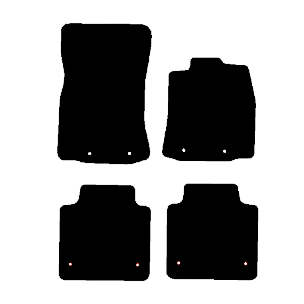 Jaguar XJ 2010 to Current LWB with clips also in Rear mats Car Mats