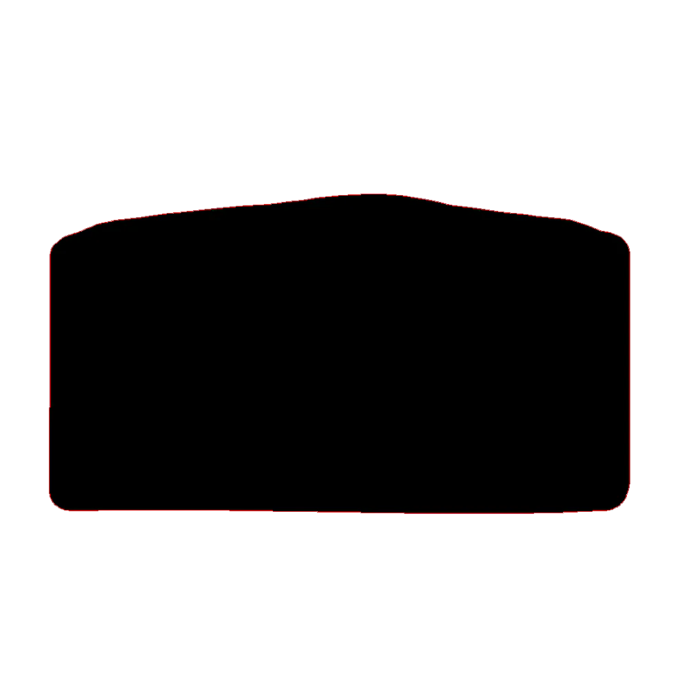 Kia Stonic 2017 to Current lower boot floor mat