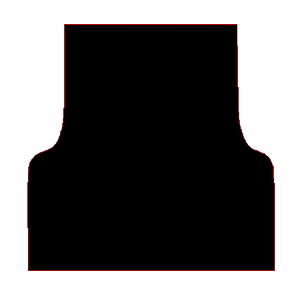 Nissan Navara 2005 to 2016 Double Cab (with plastic liner fitted)