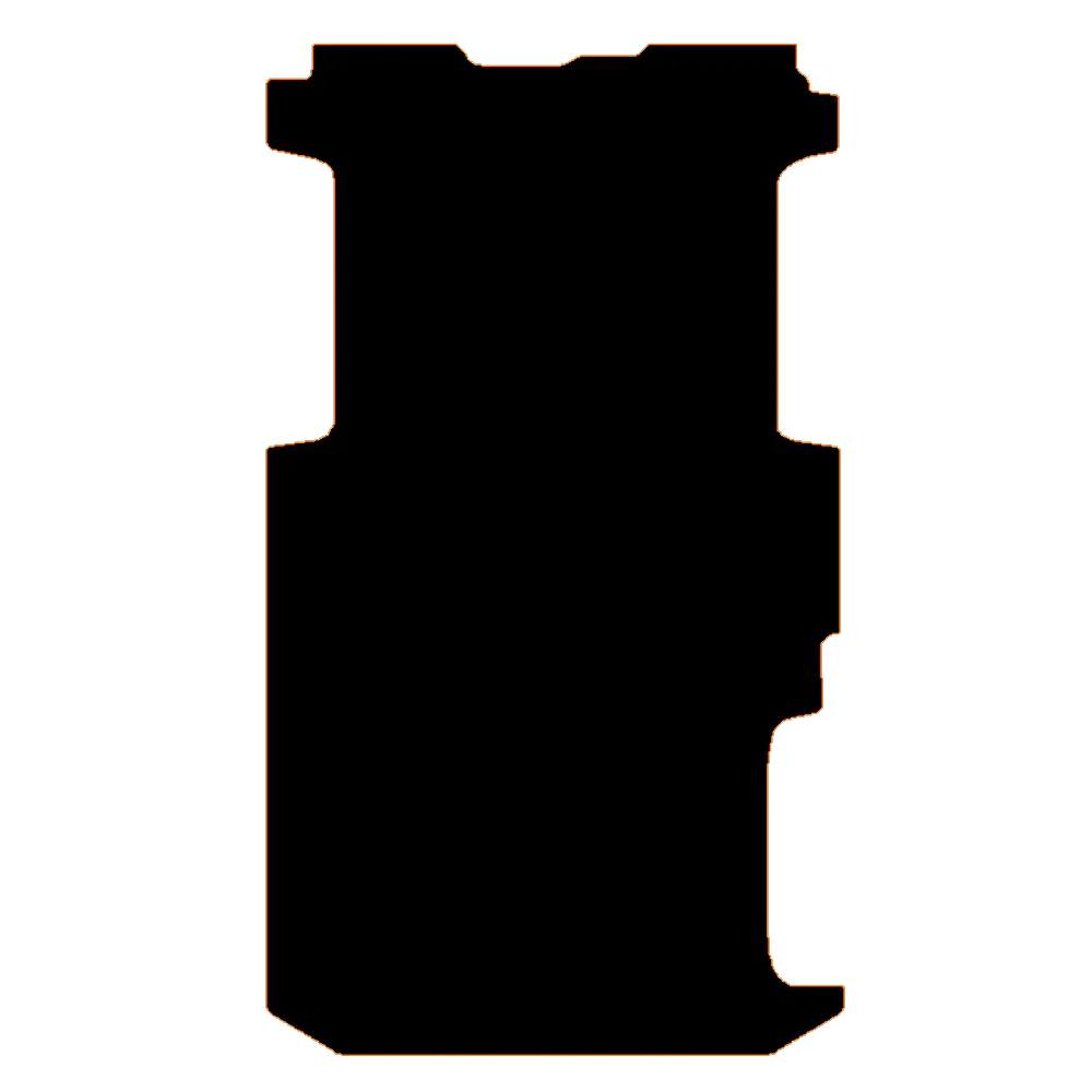 Renault Trafic 2014 to 2019 Full Van rear mat LWB L3, too large to cut in 1 piece